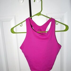 Athleta Pink Racerback Tank Top